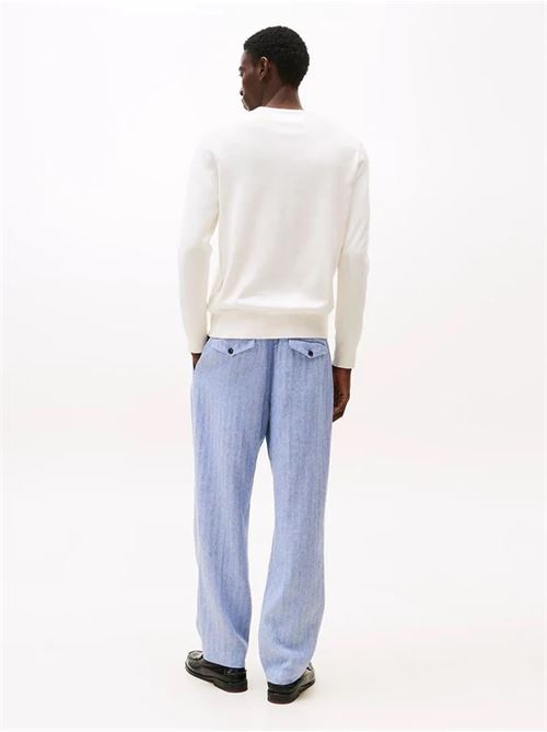 essential ssnl cotton crew neck TOMMY HILFIGER | MW0MW39999Z00